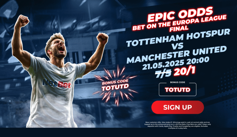 Europa League Offer – Epic Indos on Tottenham vs Manchester United 20/1